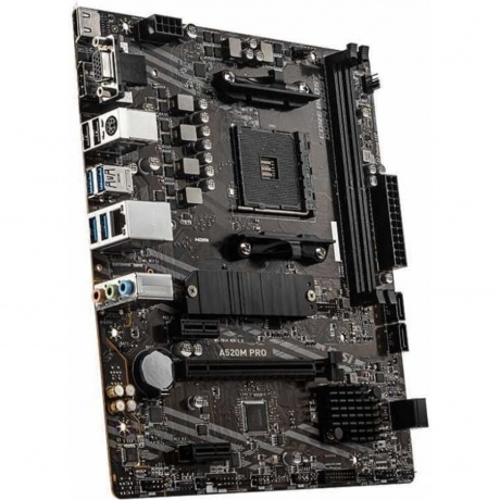 Материнская плата MSI A520M PRO Socket AM4 - фото 3