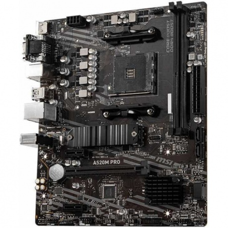 Материнская плата MSI A520M PRO Socket AM4 - фото 5