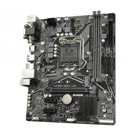 Материнская плата Gigabyte H410M S2H V2 - фото 4
