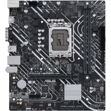 Материнская плата Asus Prime H610M-K D4 (90MB1A10-M0EAY0 - фото 1