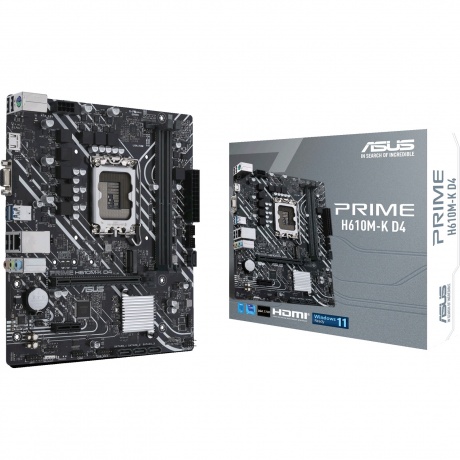 Материнская плата Asus Prime H610M-K D4 (90MB1A10-M0EAY0 - фото 6