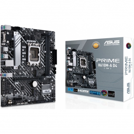 Материнская плата Asus Prime H610M-A D4-CSM - фото 7