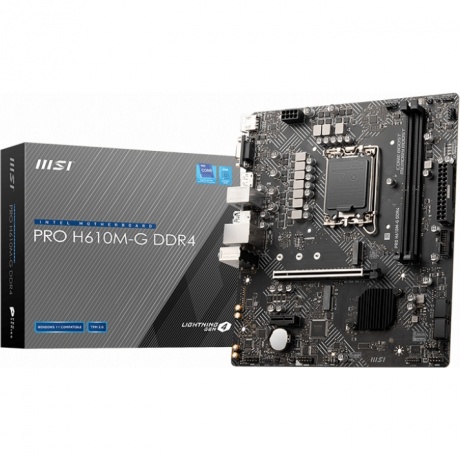 Материнская плата MSI PRO H610M-G DDR4 - фото 2