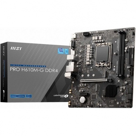 Материнская плата MSI PRO H610M-G DDR4 - фото 5