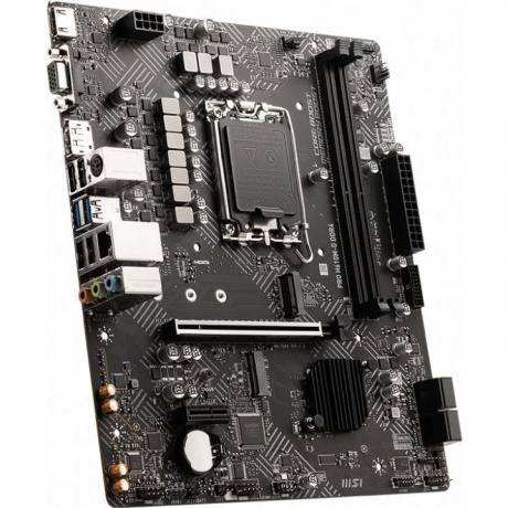 Материнская плата MSI PRO H610M-G DDR4 - фото 6