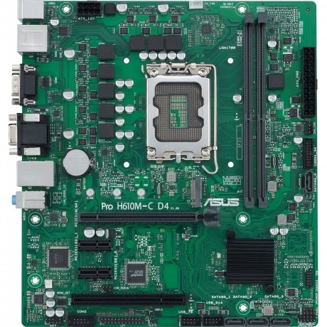 Материнская плата Asus PRO H610M-C D4-CSM
