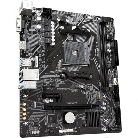 Материнская плата Gigabyte A520M K V2 - фото 4