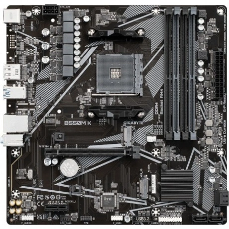 Материнская плата Gigabyte B550M K