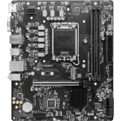 Материнская плата MSI PRO B760M-E DDR4 - фото 1