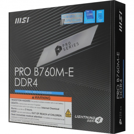 Материнская плата MSI PRO B760M-E DDR4 - фото 11