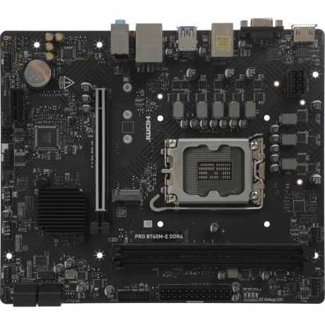 Материнская плата MSI PRO B760M-E DDR4 - фото 3