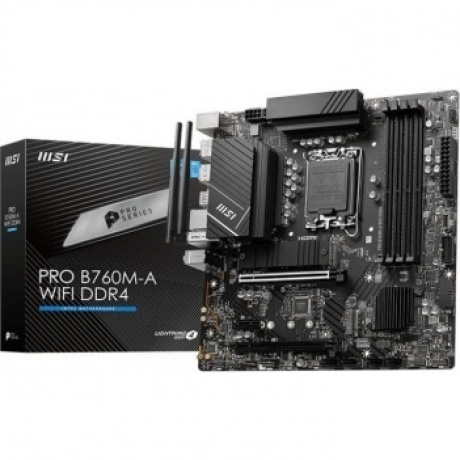 Материнская плата MSI PRO B760M-A WIFI DDR4 - фото 5