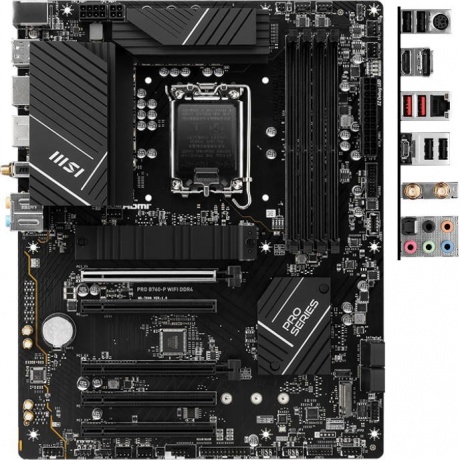 Материнская плата MSI PRO B760-P WIFI DDR4 - фото 4
