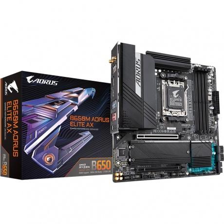 Материнская плата Gigabyte B650M AORUS ELITE AX - фото 4