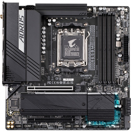 Материнская плата Gigabyte B650M AORUS ELITE AX - фото 7