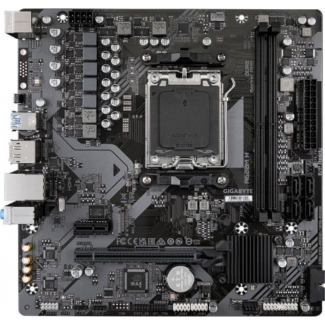 Материнская плата GIGABYTE A620M H AM5 mATX (A620M H) - фото 1