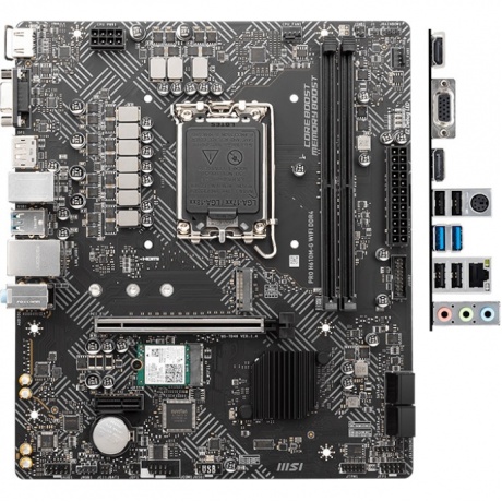 Материнская плата MSI PRO H610M-G WIFI DDR4 - фото 3