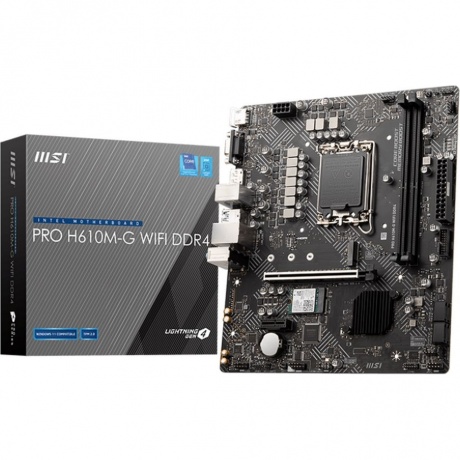 Материнская плата MSI PRO H610M-G WIFI DDR4 - фото 6