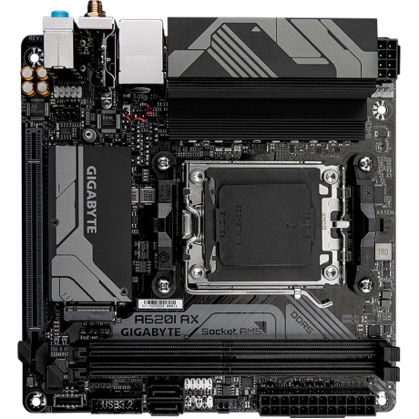 Материнская плата Gigabyte A620I AX - фото 2