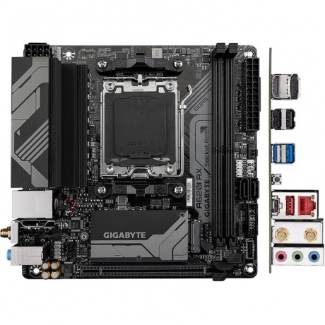 Материнская плата Gigabyte A620I AX - фото 5