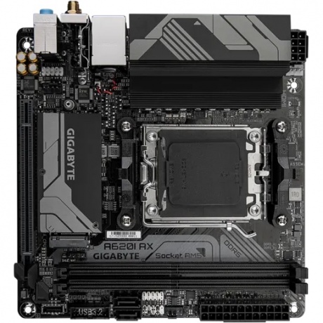 Материнская плата Gigabyte A620I AX - фото 9
