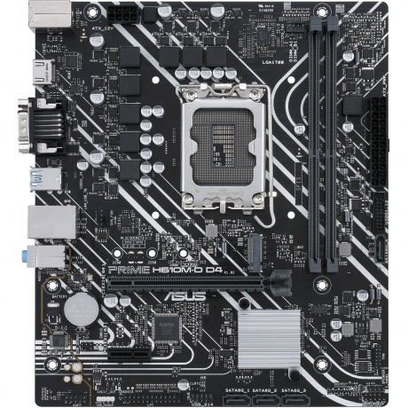 Материнская плата Asus PRIME H610M-D D4 (90MB1A00-M0EAY0) - фото 1