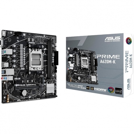 Материнская плата Asus PRIME A620M-K (90MB1F40-M0EAY0) - фото 5