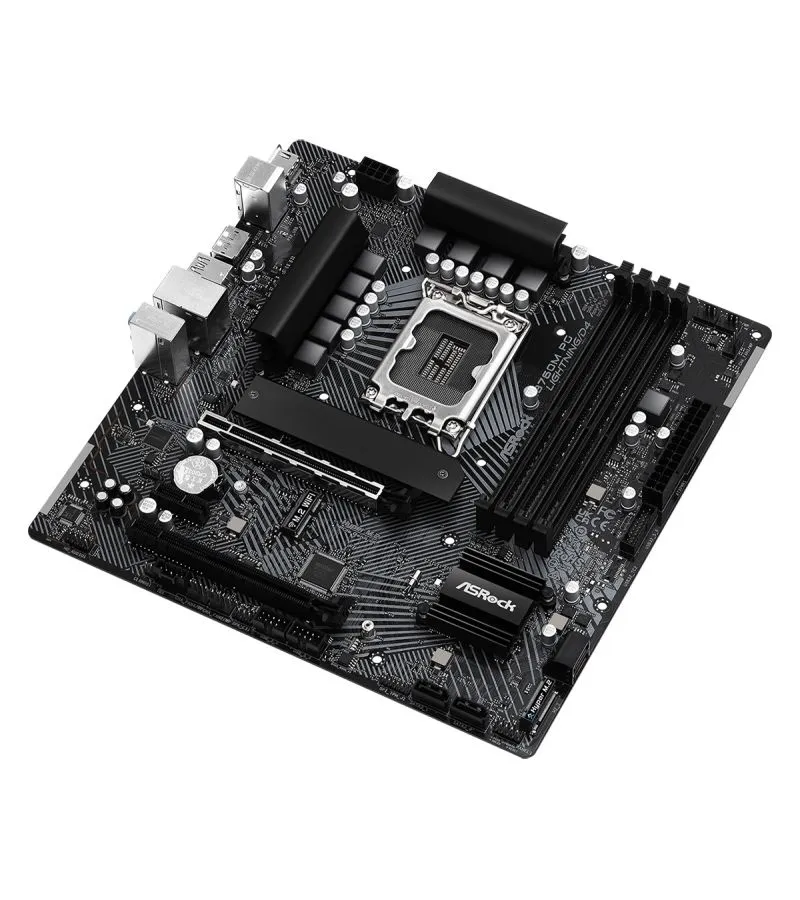 Материнская плата Asrock B760M PG LIGHTNING/D4 - фото 2