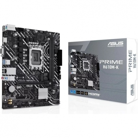Материнская плата Asus PRIME H610M-K DDR5 (90MB1GA0-M0EAY0) - фото 4