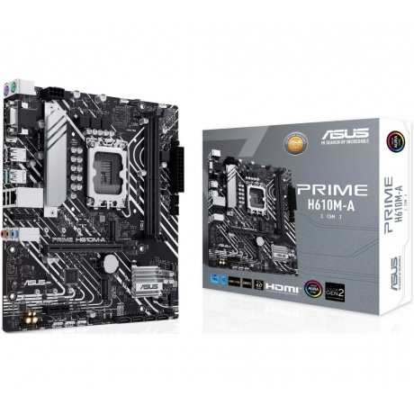 Материнская плата Asus PRIME H610M-A-CSM (90MB1G20-M0EAYC) - фото 6