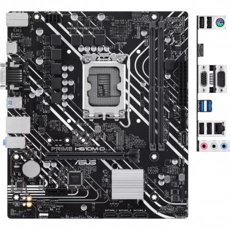 Материнская плата Asus PRIME H610M-D DDR5 (90MB1G80-M0EAY0) - фото 2