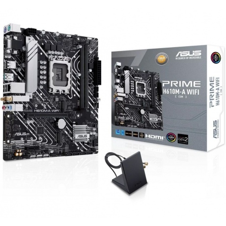 Материнская плата Asus PRIME H610M-A WIFI (90MB1G00-M0EAY0) - фото 1