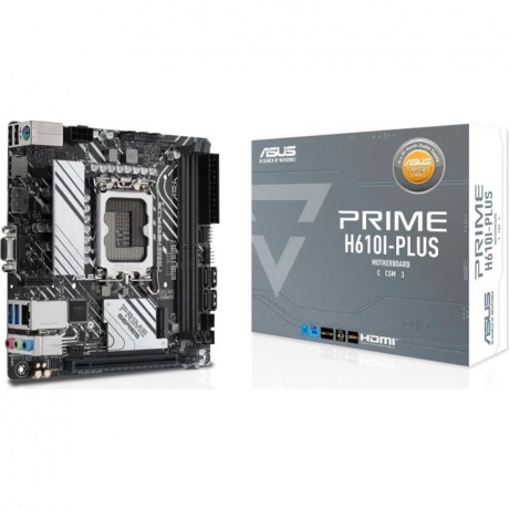 Материнская плата Asus PRIME H610I-PLUS-CSM (90MB1GB0-M0EAYC) - фото 4
