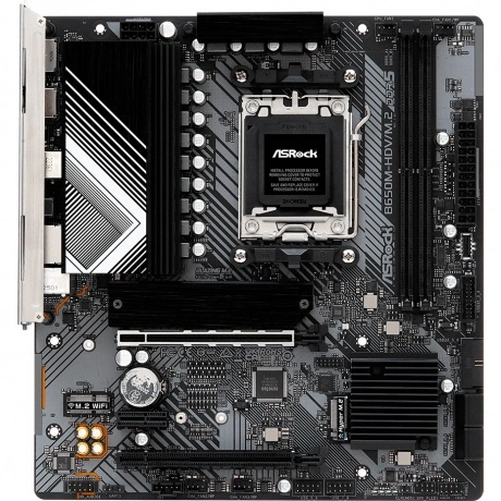 Материнская плата Asrock B650M-HDV/M.2, Socket AM5, 2xDDR5-5200