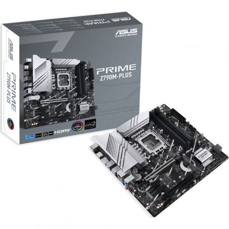 Материнская плата Asus PRIME Z790M-PLUS (90MB1E70-M0EAY0) 4xDDR5 - фото 7