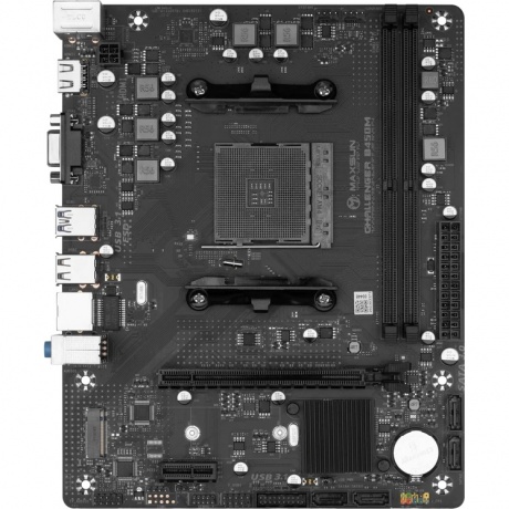 Материнская плата MAXSUN MS-Challenger B450M 2xDDR4 (6940709693032) - фото 1