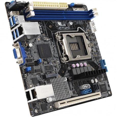 Материнская плата Asus P12R-I Mini-ITX 2xDDR4 DIMM (90SB0A70-M0U...