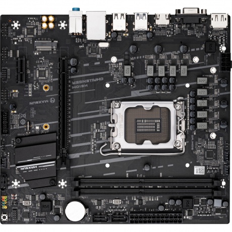 Материнская плата MAXSUN MS-Challenger H610M 1700 2xDDR4 (6940709698518) - фото 1