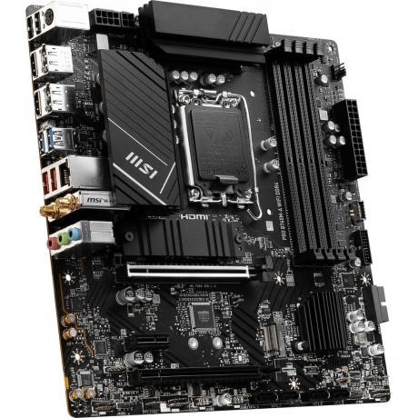 Материнская плата MSI PRO B760M-A WIFI, 4хDDR5 - фото 3