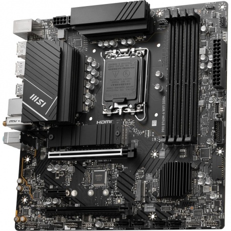 Материнская плата MSI PRO B760M-A WIFI, 4хDDR5 - фото 5