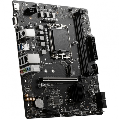 Материнская плата MSI PRO B760M-E B760 2DDR5 - фото 3