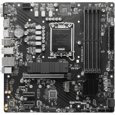 Материнская плата MSI PRO B760M-P 4 DDR5 - фото 1