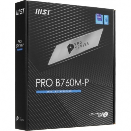 Материнская плата MSI PRO B760M-P 4 DDR5 - фото 17
