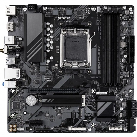 Материнская плата Gigabyte B650M D3HP AX, Socket AM5, 4xDDR5-520...