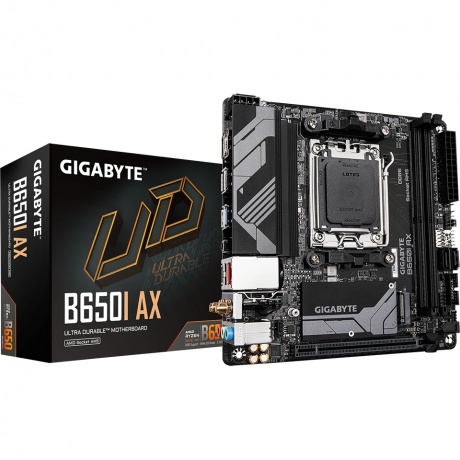 Материнская плата Gigabyte B650I AX, Socket AM5, 2xDDR5-5200 - фото 3