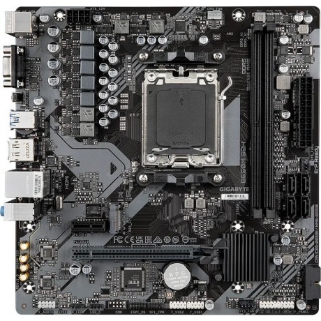Материнская плата Gigabyte B650M S2H, Socket AM5, 2xDDR5-5200 - фото 1
