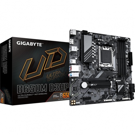 Материнская плата Gigabyte B650M D3HP, Socket AM5, 4xDDR5-5200 - фото 3