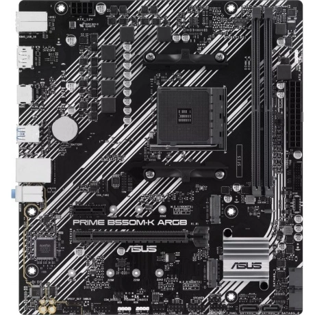 Материнская плата Asus Prime B550M-K ARGB (PRIME B550M-K ARGB)