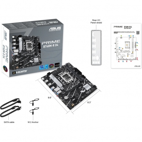 Материнская плата Asus PRIME B760M-R D4 - фото 7