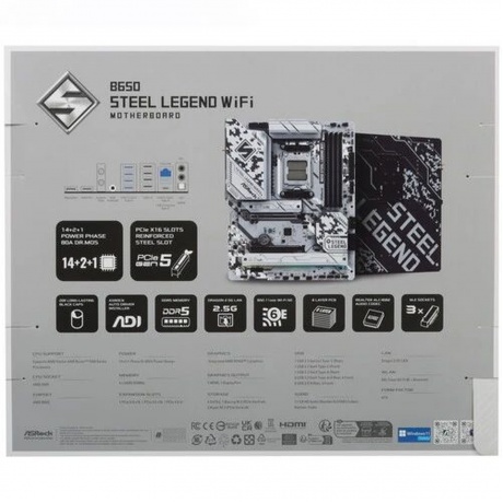 Материнская плата ASRock B650 Steel Legend WiFi - фото 8